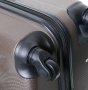 Средний пластиковый чемодан 64 л Vip Collection Benelux 24 Coffee