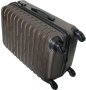 Средний пластиковый чемодан 64 л Vip Collection Costa Brava 24 Brown