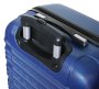 Средний пластиковый чемодан 64 л Vip Collection Nevada 24 Blue