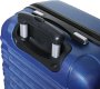 Средний пластиковый чемодан 64 л Vip Collection Nevada 24 Blue