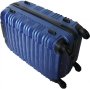 Средний пластиковый чемодан 64 л Vip Collection Nevada 24 Blue