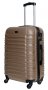 Средний пластиковый чемодан 64 л Vip Collection Nevada 24 Champagne