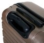 Средний пластиковый чемодан 64 л Vip Collection Nevada 24 Champagne