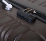 Средний пластиковый чемодан 64 л Vip Collection Nevada 24 Coffee