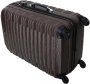Средний пластиковый чемодан 64 л Vip Collection Nevada 24 Coffee