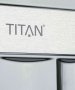Средний пластиковый чемодан 69 л Titan Spotlight Flash, антрацит