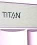 Середня пластикова валіза 69 л Titan Spotlight Flash, рожевий