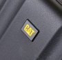 Середня валіза із поліпропілену стійка до ударів 54 л CAT Turbo, чорний