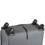 Средний текстильный чемодан 4-х колесный 66/74 л Rock Madison (M) Grey