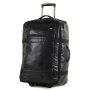 Средний текстильный чемодан на 2-х колесах 55,5 л Rock X-Lite (M) Black