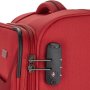 Средний тканевый чемодан Travelite Chios на 60/66 л весом 2,9 кг Красный