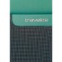 Средний тканевый чемодан Travelite Viia на 70/80 л весом 2,9 кг Зеленый