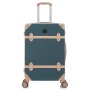 Средний винтажный чемодан Semi Line – 57,5 л, 3,5 кг Зеленый