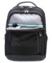 Стильный бизнес рюкзак для ноутбука диагональю 15.6" Roncato Overline, черный