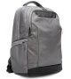 Стильный бизнес рюкзак для ноутбука диагональю 15.6" Roncato Overline, серебро