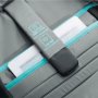 Стильный бизнес рюкзак для ноутбука диагональю 15.6" Roncato Overline, серебро