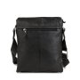 Сумка через плече чоловіча шкіряна Tiding Bag Чорна