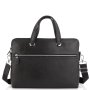 Сумка для ноутбука із натуральної шкіри Tiding Bag Чорна