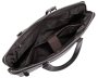 Сумка для ноутбука із натуральної шкіри Tiding Bag Чорна