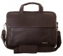 Сумка для ноутбука кожаная 15,6” Vip Collection  306-F Коричневая