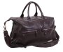 Сумка дорожная кожаная Vip Collection 1604-F Brown Flotar Коричневая