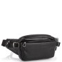 Сумка на пояс із натуральної шкіри Tiding Bag Чорна