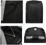 Сумка на трьох колесах TravelZ Wheelbag Doubleloader з розширенням на 80/95 л Чорна