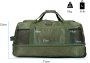 Сумка на трьох колесах TravelZ Wheelbag Doubleloader з розширенням на 80/95 л Зелена