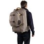 Сумка-рюкзак на колесах Caribee Fast Track 85 Grey