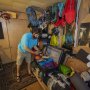 Сумка-рюкзак на колесах Granite Gear Cross Trek Wheeled 131 Black/Сhromium
