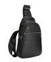 Сумка-слинг из натуральной кожи Tiding Bag Черная