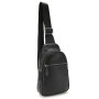 Сумка-слинг из натуральной кожи Tiding Bag Черная