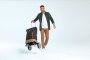 Сумка-тележка Andersen Alu Star Shopper Tamo c термокарманом на 51 л Антрацит