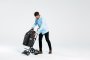 Сумка-візок Andersen Quattro Shopper Ando на чотирьох колесах Синій