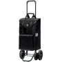 Сумка-візок Andersen Quattro Shopper Senta на 49 л Чорна