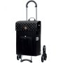 Сумка-візок Andersen Treppensteiger Scala Shopper Malit на 6 колесах Чорний