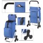 Сумка-візок ShoppingCruiser Stairs Climber 40 літрів Blue