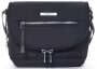Сумочка через плече 4.12 л Hedgren Aura Crossover Medium Shimmer Black