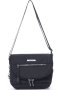 Сумочка через плече 4.12 л Hedgren Aura Crossover Medium Shimmer Black