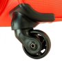 Сверхлегкий комплект тканевых чемоданов на 4-х колесах March Quash, мандарин