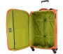 Надлегка валіза середнього розміру з тканини на 4-х колесах 69/80 л March Quash, мандарин