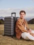Надміцна велика валіза Xiaomi Ninetygo Cyber Trunk – 106 л, 5,2 кг Сіра