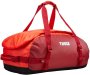 Thule Chasm 40 л дорожная сумка из брезента красная