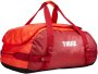 Thule Chasm 70 л дорожная сумка из брезента красная