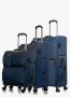 Тканевый комплект дорожный чемоданов V&amp;V TRAVEL ONE LIFE Синий
