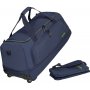 Travelite Basics Navy 105/128 л дорожная сумка из полиэстера на 2 колесах синяя