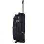Travelite Capri 116/131 л чемодан из полиэстера на 2 колесах черный