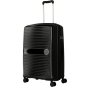 Travelite CERIS 72/83 л чемодан из полипропилена на 4 колесах черный