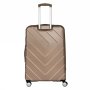 Travelite KALISTO 106 л чемодан из поликарбоната на 4 колесах шампань