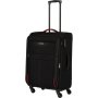 Travelite SUNNY BAY 60/70 л чемодан из полиэстера на 4 колесах черный